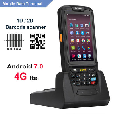 IP65 16G PDA tenu dans la main rocailleux, 480x800 4 pouce PDA Android 7,0