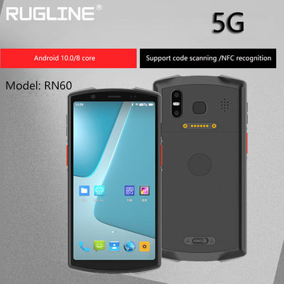 6 ordinateur rocailleux tenu dans la main FDA de pouce BT5.0 1080x2160 Android PDA