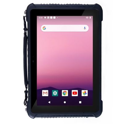 Tablette industrielle rocailleuse imperméable 800x1280 de RJ45 400cd/M2 Android