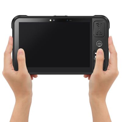 IP65 4G LTE tablette 8000mAh d'Android de 8 pouces avec le balayage d'empreinte digitale de fréquence ultra-haute