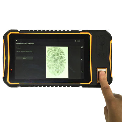 lecteur du scanner RFID de code barres de tablette de 10000mAh 1024x600 Android 7,0