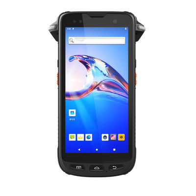 5,5 pouces 4G Android PDA tenu dans la main, scanner de code barres de 720x1440 PDA