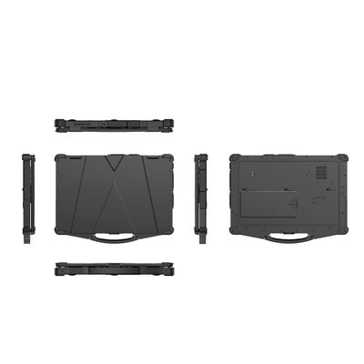 Tablette rocailleuse 2000mAh d'ordinateur portable de Bluetooth I5-8250U RJ45 Windows 10