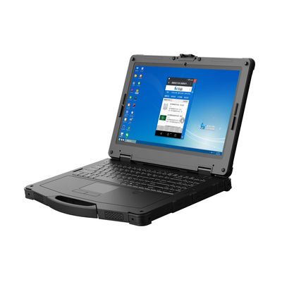 Tablette rocailleuse 2000mAh d'ordinateur portable de Bluetooth I5-8250U RJ45 Windows 10