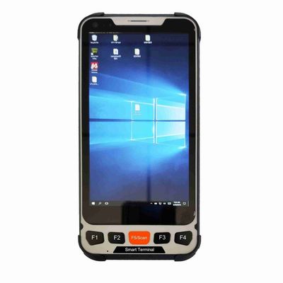 5,5 Tablette rocailleuse Windows de pouce 1.44Ghz 10 pro IP67 avec le 2D scanner de code barres
