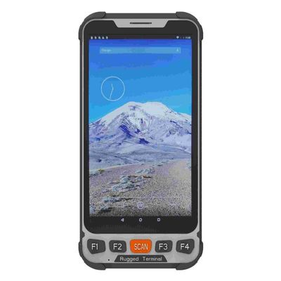 5,5 Tablette rocailleuse Windows de pouce 1.44Ghz 10 pro IP67 avec le 2D scanner de code barres