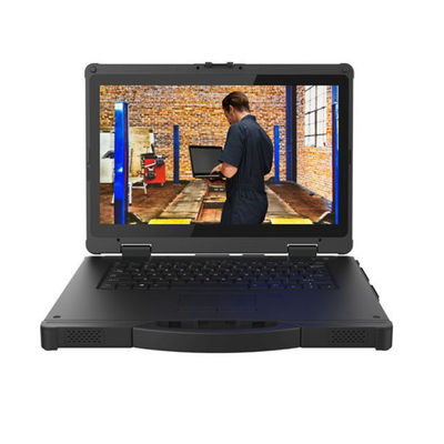 I5 ordinateur portable rocailleux industriel, 1920x1080 ordinateur portable de Windows de 15,6 pouces