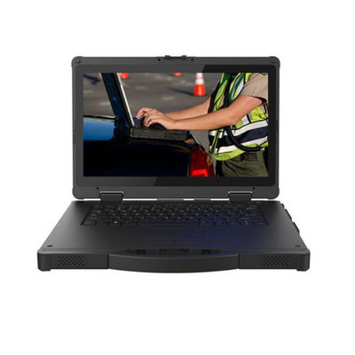 I5 ordinateur portable rocailleux industriel, 1920x1080 ordinateur portable de Windows de 15,6 pouces