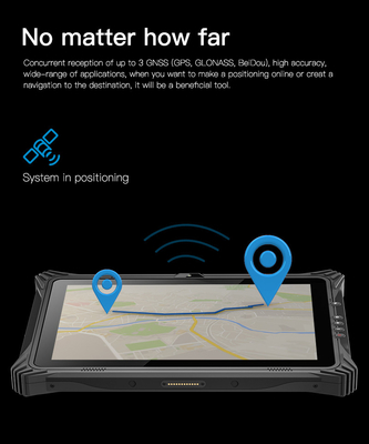 Windows tablette rocailleuse de 10 IPS avec 2.0MP avant Rear 8.0MP Camera