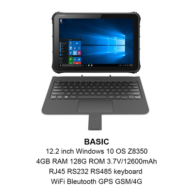 Unité centrale de traitement rocailleuse Z8350 de Tablette de Windows de 16h10 avec l'appui ISO/IEC de NFC