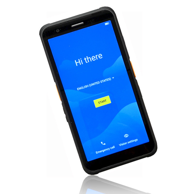 5,7&quot; DE HAUTE QUALITÉ DISPOSITIF TENU DANS LA MAIN de NFC PDA de SCANNER de CODE BARRES de 4G + de 64G ANDROID