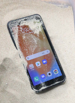 5,7&quot; DE HAUTE QUALITÉ DISPOSITIF TENU DANS LA MAIN de NFC PDA de SCANNER de CODE BARRES de 4G + de 64G ANDROID