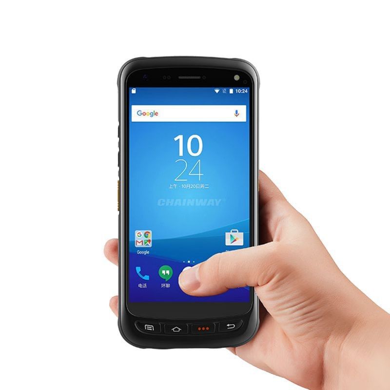Terminal tenu dans la main d'unité de collecte de 5,2 de pouce 2.5GHz PDA de dispositifs données d'Android 8,0